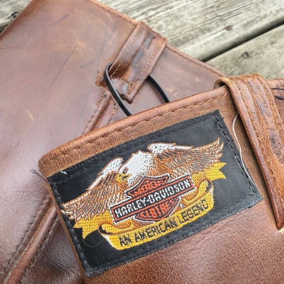 Vintage Harley-Davidson “American Legend” Leather Motorcycle Boots – Women’s US - Picture 8 of 10